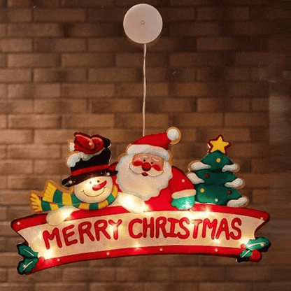 🎅Julklappserbjudande🎄Julbelysning för fönster