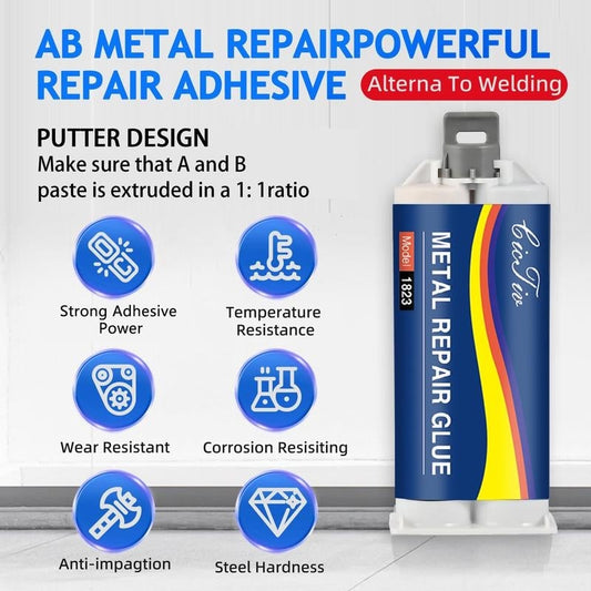 🔥Enhanced casting glue, Metal Repair Glue, Casting Repair Glue