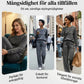 ⏳Begränsad tid 50 % rabatt⏰Damtröja med rund hals och byxor med dragsko👚👖