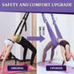 🔥50 % rabatt så länge lagret räcker!🎉 Förbättrat Yogastretchband – Förbättrat Grepp, Stark Elasticitet & Bärbar 📦