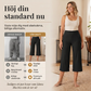 👖 50% RABATT NU! 🌿 Dambyxor med Vida Ben & Korta Ben – Sidfickor & Andningsbart – Mångsidigt & Bekvämt för Alla Tillfällen ☀️