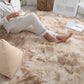 📢 50 % RABATT! 🌈 Plush-golvmatta med färgövergång – Ultramjuk, halkfri och tvättbar matta för hemmet 🛋️
