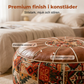 Multifunktionell ottoman-sittpuff med förvaring