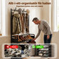 👟 50 % RABATT NU! 🧥 Hallmöbel med skorällning – 3-i-1, platsbesparande & stabil – perfekt för små hallar och lägenheter 🏠