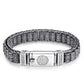 Tibetanskt Bönehjulsarmband - 925 Sterling Silver - Magnetiskt Spänne - Lyckosymbol