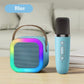 🔥🎁 Nyhet 50 % RABATT! 🎼 Mini karaoke-enhet för barn med trådlösa mikrofoner – rolig present till pappa på Fars dag! 🎶👨‍👧‍👦
