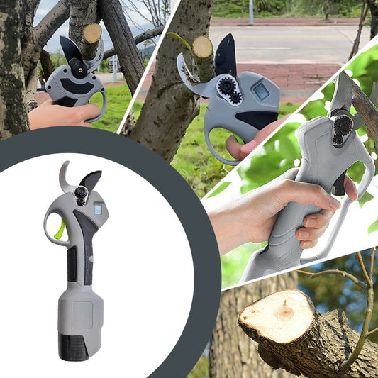 🔥Elektrisk beskärningssax för trädgården med batteri ＆ laddare