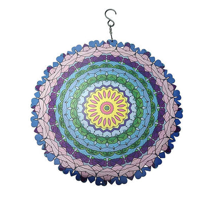 🎁3D Färgglad vind som snurrar Mandala