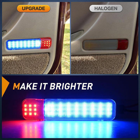 LED-välkomstljus för dörrpanel