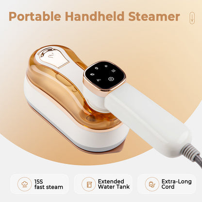 Bärbar Handhållen Steamer för Kläder