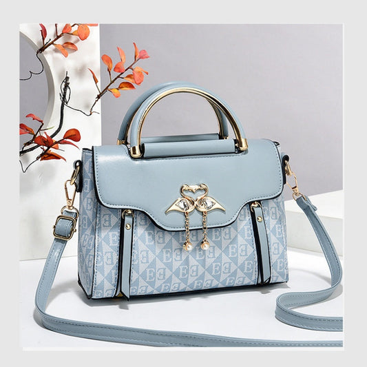 Elegant crossbody-väska i PU-läder för kvinnor