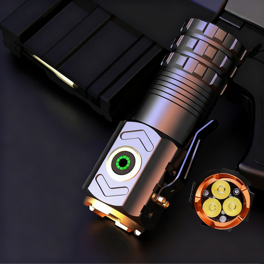 Mini Portable Flashlight with Rechargeable Battery
