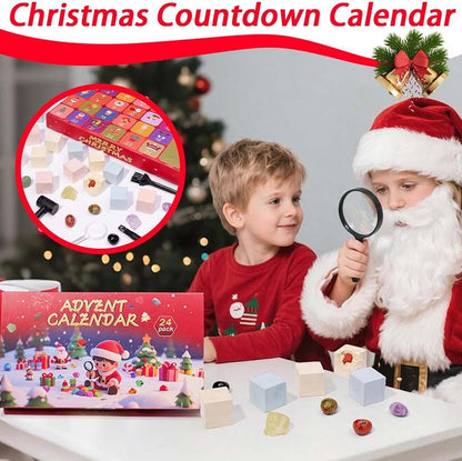🎁🔥24-dagars adventskalender för geologisk upptäckt
