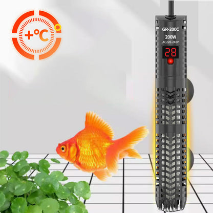 200W Akvarievärmare: Precisionsstyrd temperatur + Säker och hållbar