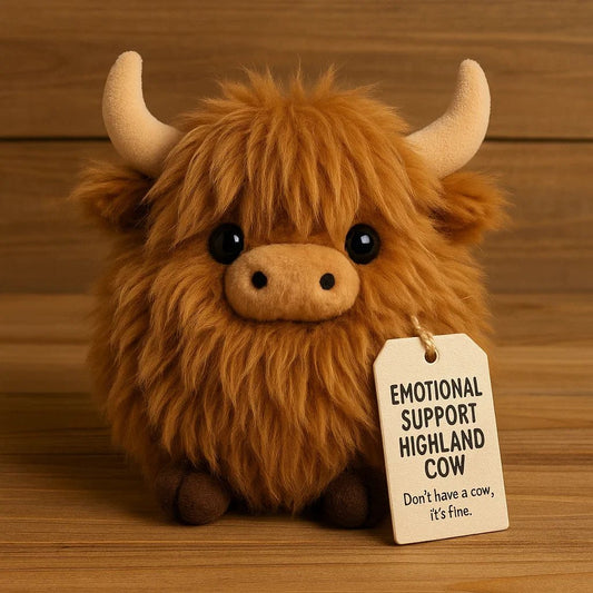 🎅Julförförsäljning 50 % RABATT🎁Emotionellt stöd Highland Cow Plush🎉