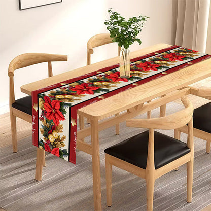 Dekorativ bordslöpare för jul och thanksgiving
