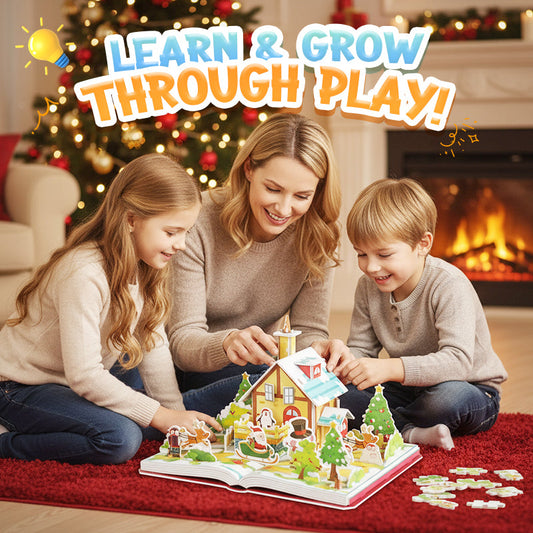 3D DIY Pussel Kit för Jul