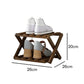 👞 50% RABATT! ✨ Hopfällbart skoställ i bambu – Stabil fristående skohylla – 100% naturlig alpinbambu, verktygsfri montering på 5 sekunder, robust X-konstruktion & ultrakompakt förvaring – 2–10 våningar 2 färger 🌿