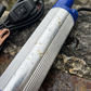 Bärbar dränkbar elektrisk pump med krokodilklämmor