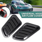 🚗 50% RABATT NU! Universal motorhuvsventil – ABS-plast, enkel klisterinstallation & sportig look 🚗💨