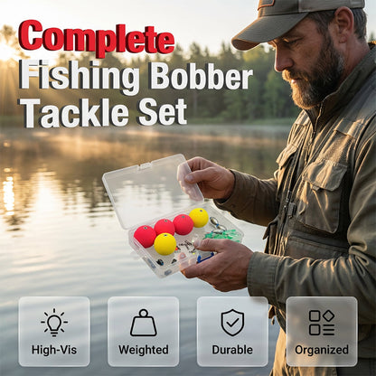 🎣 50 % RABATT! 🪝 Komplett monteringssats – flytkroppar ingår, bly ingår i leveransen & omedelbart klar att användas 🎯