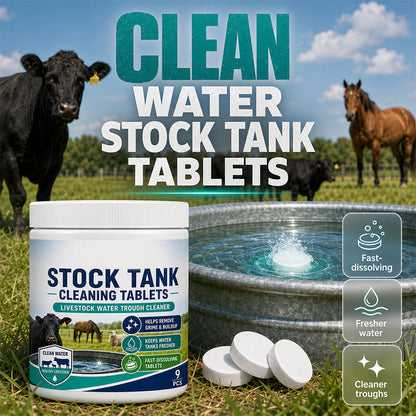 💧 50 %  RABATT! 🐄 Slipp oroa dig för smutsiga vattenkar eller envis kalkbeläggning! Dessa rengöringstabletter avlägsnar effektivt smuts och avlagringar!