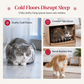 🎄🐱 Kattunnel & Kattsäng till Jul – Donut Kattgrotta & Dyna, Begränsad Upplaga, Avtagbar & Tvättbar 🎁✨