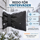 🚰❄️【Frostskydd för utomhuskranar】—— Ett skydd som håller värmen, så att vattenledningarna inte spricker under den kalla vintern!
